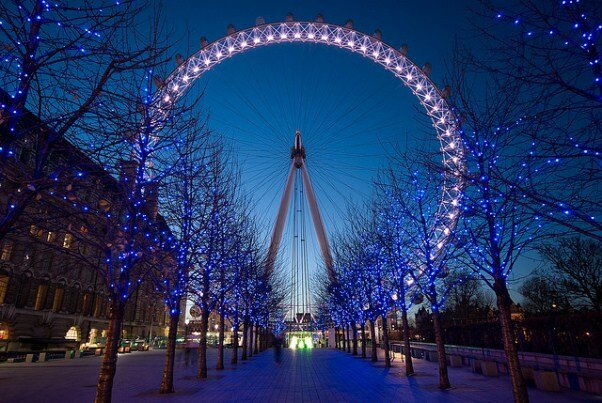 Sổ tay du lịch so tay du lich Sotaydulich Sotay Dulich Khampha Kham Pha Bui Vòng đu quay London Eye lung linh trong đêm