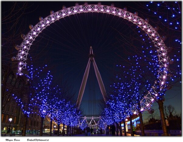 Sổ tay du lịch so tay du lich Sotaydulich Sotay Dulich Khampha Kham Pha Bui Vòng đu quay London Eye lung linh trong đêm