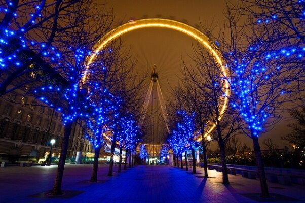 Sổ tay du lịch so tay du lich Sotaydulich Sotay Dulich Khampha Kham Pha Bui Vòng đu quay London Eye lung linh trong đêm