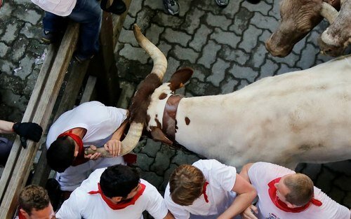 Sổ tay du lịch so tay du lich Sotaydulich Sotay Dulich Khampha Kham Pha Bui San Fermin Lễ hội bò rượt độc nhất tại Tây Ban Nha