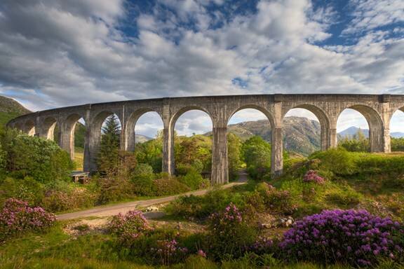 Sổ tay du lịch so tay du lich Sotaydulich Sotay Dulich Khampha Kham Pha Bui Vẻ đẹp kỳ bí cầu cạn Glenfinnan