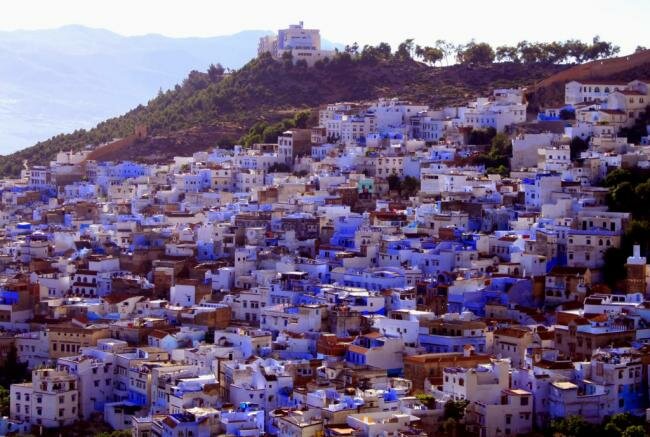 Sổ tay du lịch so tay du lich Sotaydulich Sotay Dulich Khampha Kham Pha Bui Chefchaouen ngôi làng màu sắc ở Ma rốc 