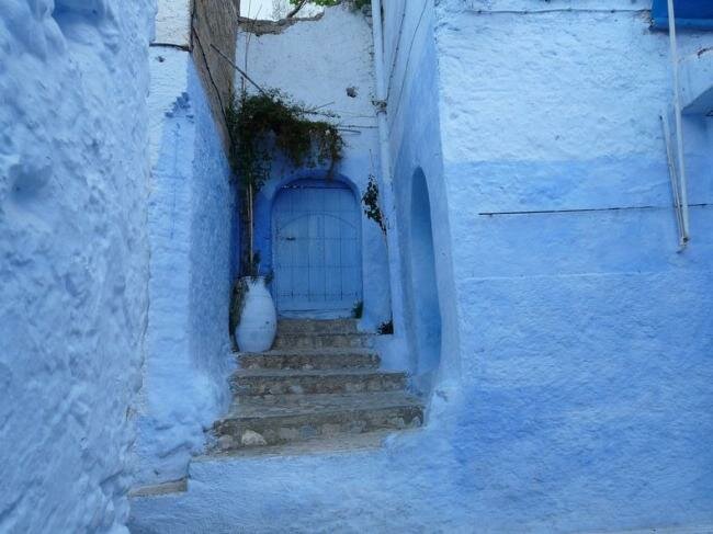 Sổ tay du lịch so tay du lich Sotaydulich Sotay Dulich Khampha Kham Pha Bui Chefchaouen ngôi làng màu sắc ở Ma rốc 