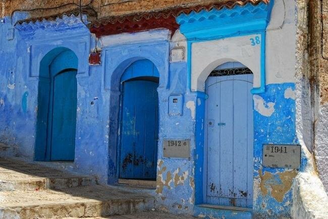 Sổ tay du lịch so tay du lich Sotaydulich Sotay Dulich Khampha Kham Pha Bui Chefchaouen ngôi làng màu sắc ở Ma rốc 