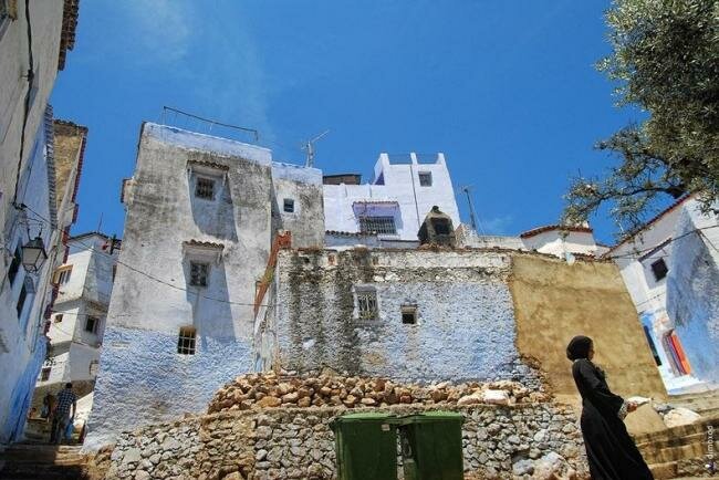 Sổ tay du lịch so tay du lich Sotaydulich Sotay Dulich Khampha Kham Pha Bui Chefchaouen ngôi làng màu sắc ở Ma rốc 