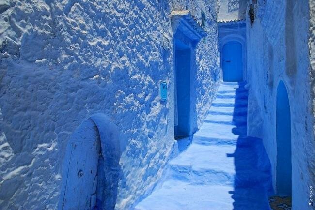 Sổ tay du lịch so tay du lich Sotaydulich Sotay Dulich Khampha Kham Pha Bui Chefchaouen ngôi làng màu sắc ở Ma rốc 