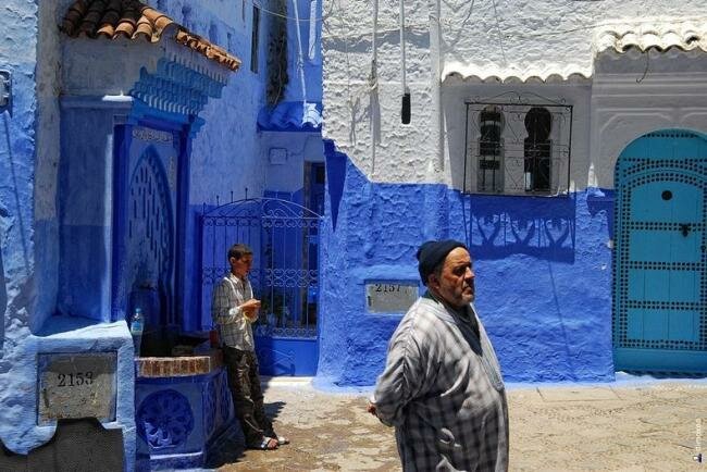 Sổ tay du lịch so tay du lich Sotaydulich Sotay Dulich Khampha Kham Pha Bui Chefchaouen ngôi làng màu sắc ở Ma rốc 