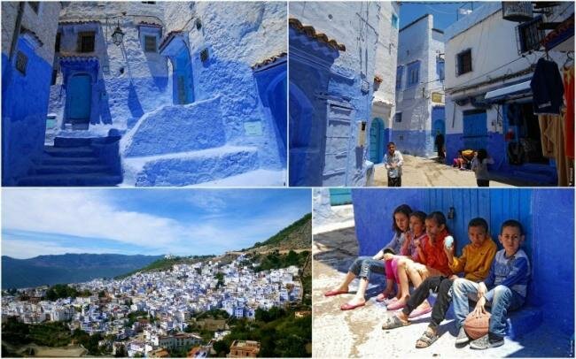 Sổ tay du lịch so tay du lich Sotaydulich Sotay Dulich Khampha Kham Pha Bui Chefchaouen ngôi làng màu sắc ở Ma rốc 