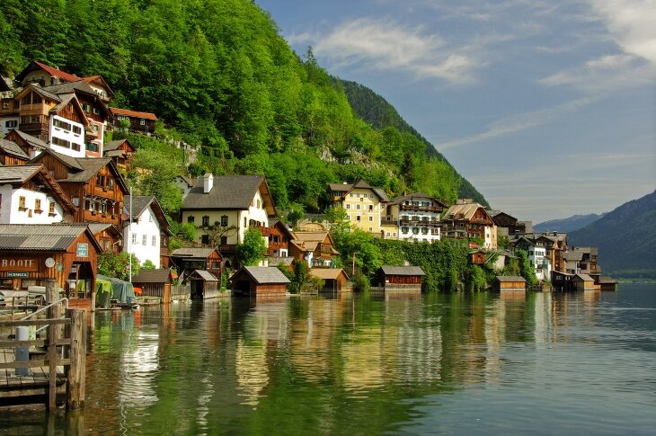 Sổ tay du lịch so tay du lich Sotaydulich Sotay Dulich Khampha Kham Pha Bui Hallstatt Tuyệt đẹp thị trấn cổ nhất nước Áo