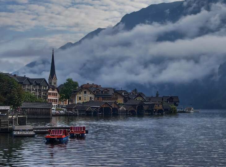 Sổ tay du lịch so tay du lich Sotaydulich Sotay Dulich Khampha Kham Pha Bui Hallstatt Tuyệt đẹp thị trấn cổ nhất nước Áo