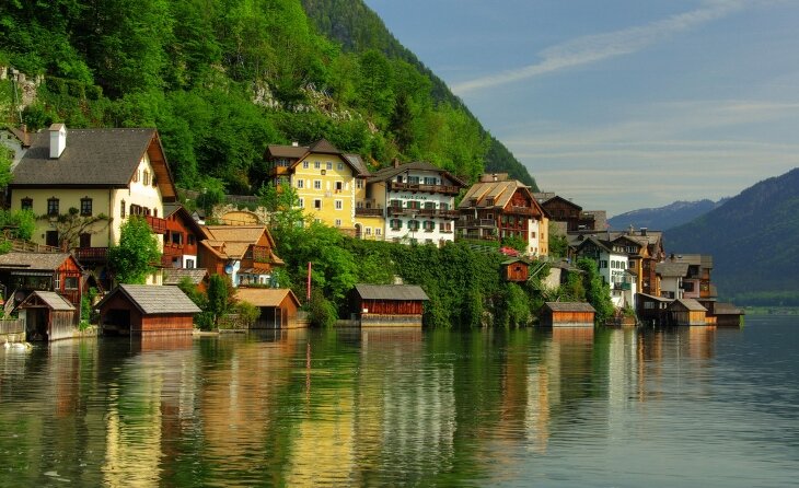 Sổ tay du lịch so tay du lich Sotaydulich Sotay Dulich Khampha Kham Pha Bui Hallstatt Tuyệt đẹp thị trấn cổ nhất nước Áo