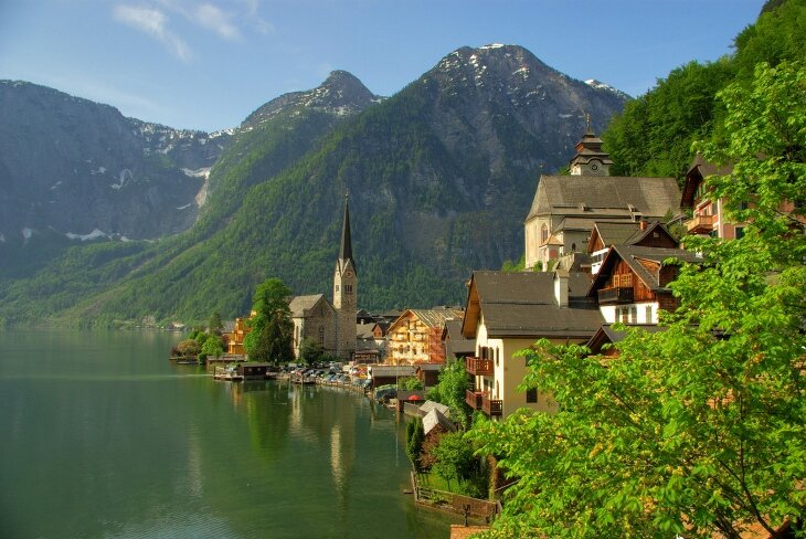 Sổ tay du lịch so tay du lich Sotaydulich Sotay Dulich Khampha Kham Pha Bui Hallstatt Tuyệt đẹp thị trấn cổ nhất nước Áo