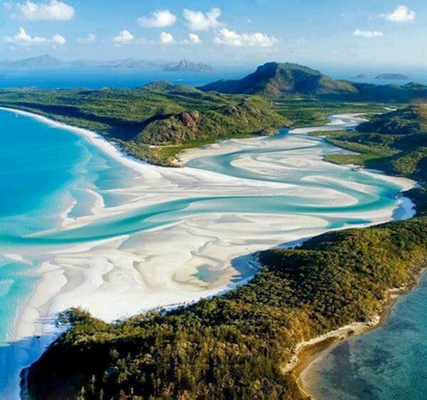 Sổ tay du lịch so tay du lich Sotaydulich Sotay Dulich Khampha Kham Pha Bui Tuyệt đẹp bãi biển Whitehaven Beach