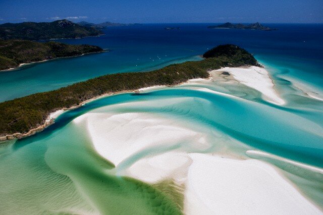 Sổ tay du lịch so tay du lich Sotaydulich Sotay Dulich Khampha Kham Pha Bui Tuyệt đẹp bãi biển Whitehaven Beach