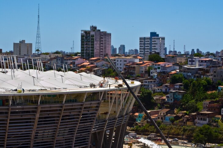 Sổ tay du lịch so tay du lich Sotaydulich Sotay Dulich Khampha Kham Pha Bui Sân vận động Arena Fonte Nova Niềm tự hào của Salvador