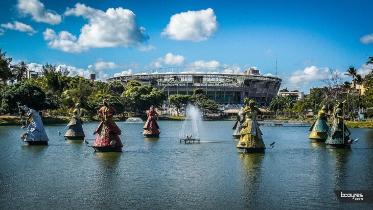 Sổ tay du lịch so tay du lich Sotaydulich Sotay Dulich Khampha Kham Pha Bui Sân vận động Arena Fonte Nova Niềm tự hào của Salvador