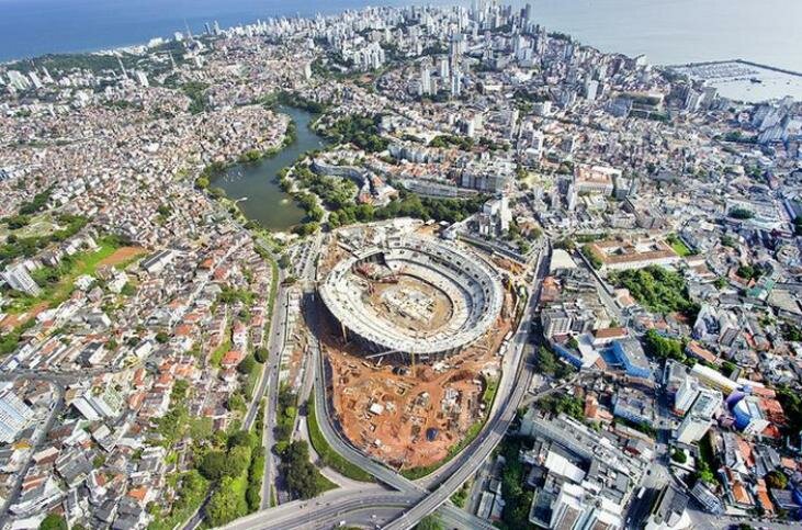 Sổ tay du lịch so tay du lich Sotaydulich Sotay Dulich Khampha Kham Pha Bui Sân vận động Arena Fonte Nova Niềm tự hào của Salvador