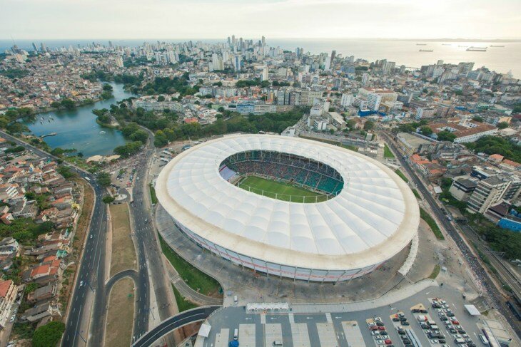 Sổ tay du lịch so tay du lich Sotaydulich Sotay Dulich Khampha Kham Pha Bui Sân vận động Arena Fonte Nova Niềm tự hào của Salvador