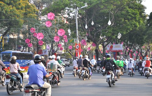 Sổ tay du lịch so tay du lich Sotaydulich Sotay Dulich Khampha Kham Pha Bui Sài gòn vắng vẻ sáng đầu năm