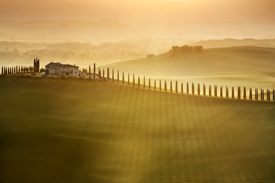 Sổ tay du lịch so tay du lich Sotaydulich Sotay Dulich Khampha Kham Pha Bui Thơ mộng những cánh đồng Tuscany