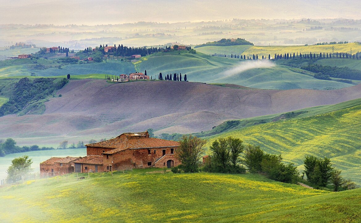 Sổ tay du lịch so tay du lich Sotaydulich Sotay Dulich Khampha Kham Pha Bui Thơ mộng những cánh đồng Tuscany