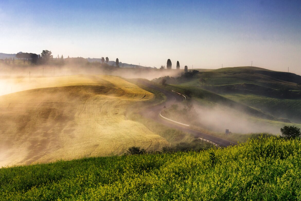 Sổ tay du lịch so tay du lich Sotaydulich Sotay Dulich Khampha Kham Pha Bui Thơ mộng những cánh đồng Tuscany