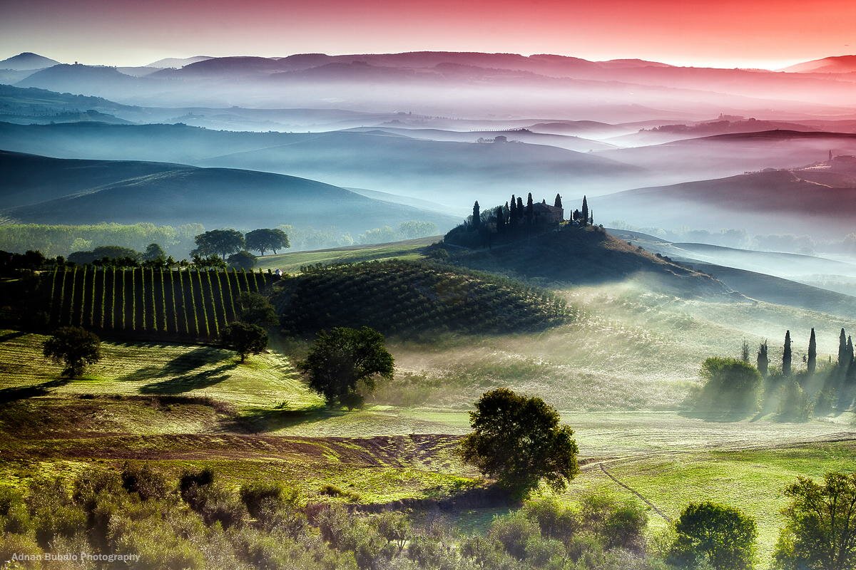 Sổ tay du lịch so tay du lich Sotaydulich Sotay Dulich Khampha Kham Pha Bui Thơ mộng những cánh đồng Tuscany