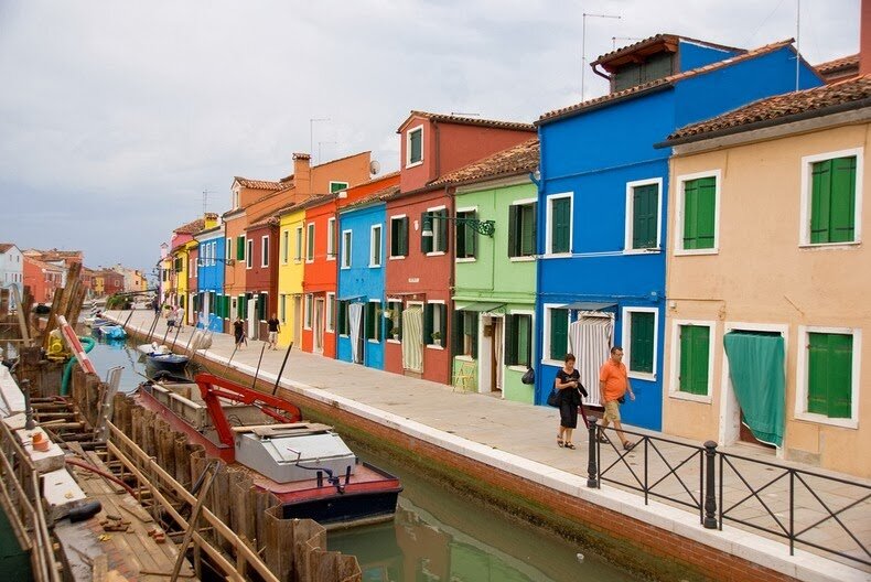 Sổ tay du lịch so tay du lich Sotaydulich Sotay Dulich Khampha Kham Pha Bui Burano Hòn đảo lung linh sắc màu ở Italy