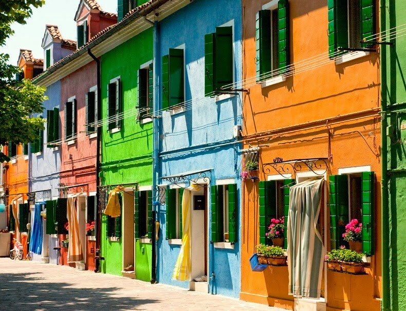 Sổ tay du lịch so tay du lich Sotaydulich Sotay Dulich Khampha Kham Pha Bui Burano Hòn đảo lung linh sắc màu ở Italy