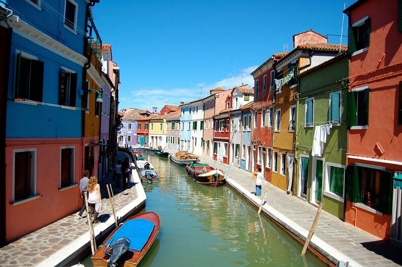 Sổ tay du lịch so tay du lich Sotaydulich Sotay Dulich Khampha Kham Pha Bui Burano Hòn đảo lung linh sắc màu ở Italy