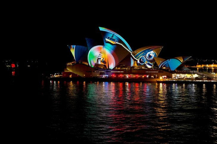 Sổ tay du lịch so tay du lich Sotaydulich Sotay Dulich Khampha Kham Pha Bui Vivid Sydney - Lễ hội ánh sáng Sydney