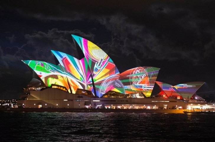 Sổ tay du lịch so tay du lich Sotaydulich Sotay Dulich Khampha Kham Pha Bui Vivid Sydney - Lễ hội ánh sáng Sydney