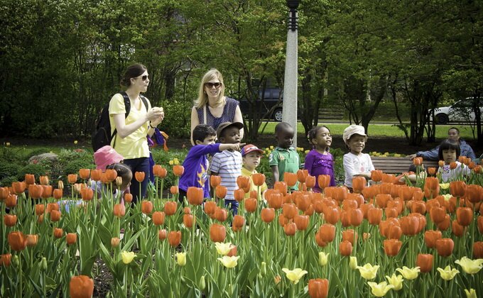 Sổ tay du lịch so tay du lich Sotaydulich Sotay Dulich Khampha Kham Pha Bui Canadian Tulip Festival Rực rỡ hội hoa tulip Canada