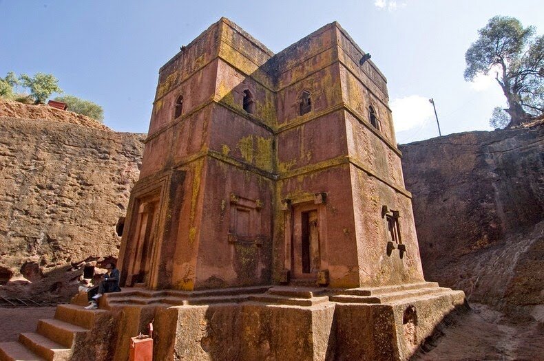 Sổ tay du lịch so tay du lich Sotaydulich Sotay Dulich Khampha Kham Pha Bui Nhà thờ đá ở Lalibela