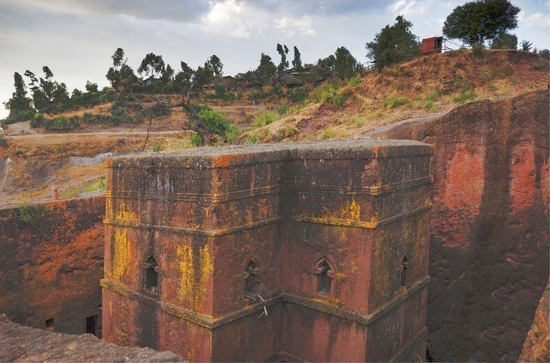 Sổ tay du lịch so tay du lich Sotaydulich Sotay Dulich Khampha Kham Pha Bui Nhà thờ đá ở Lalibela