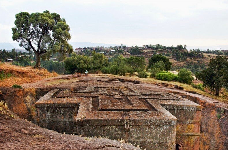 Sổ tay du lịch so tay du lich Sotaydulich Sotay Dulich Khampha Kham Pha Bui Nhà thờ đá ở Lalibela