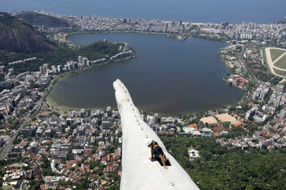 Sổ tay du lịch so tay du lich Sotaydulich Sotay Dulich Khampha Kham Pha Bui Chiêm ngưỡng Tượng chúa Jesus ở Rio De Janeiro