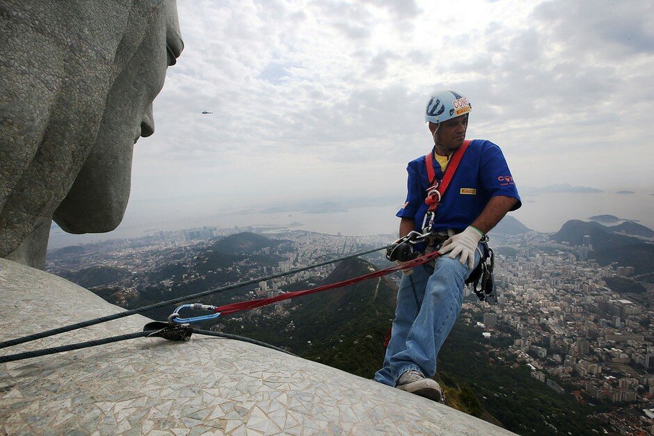 Sổ tay du lịch so tay du lich Sotaydulich Sotay Dulich Khampha Kham Pha Bui Chiêm ngưỡng Tượng chúa Jesus ở Rio De Janeiro