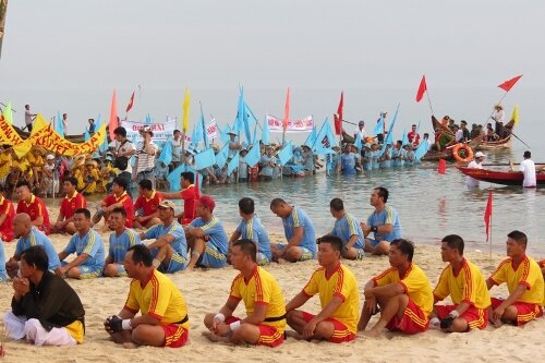 Sổ tay du lịch so tay du lich Sotaydulich Sotay Dulich Khampha Kham Pha Bui Lễ hội cầu ngư ở làng An Bằng