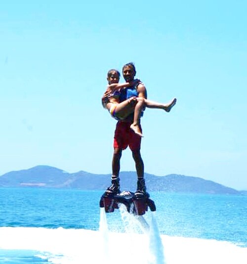 Sổ tay du lịch so tay du lich Sotaydulich Sotay Dulich Khampha Kham Pha Bui Flyboard - Trò chơi cảm giác mạnh thu hút giới trẻ