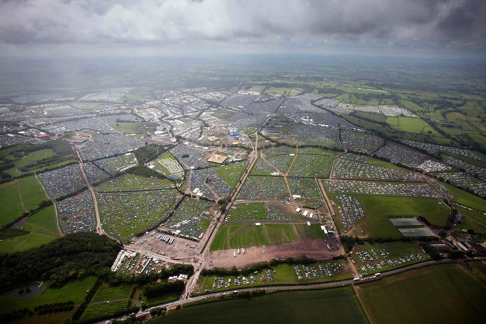 Sổ tay du lịch so tay du lich Sotaydulich Sotay Dulich Khampha Kham Pha Bui Những hình ảnh đẹp bên lề Liên hoan âm nhạc Glastonbury Festival