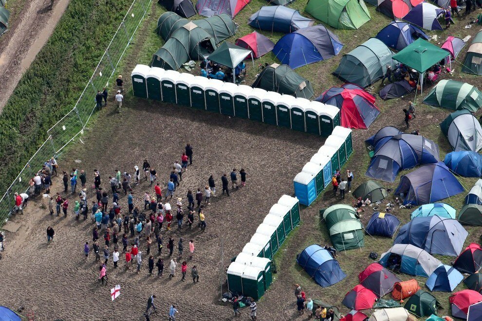 Sổ tay du lịch so tay du lich Sotaydulich Sotay Dulich Khampha Kham Pha Bui Những hình ảnh đẹp bên lề Liên hoan âm nhạc Glastonbury Festival