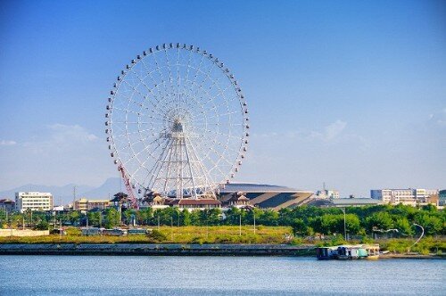 Sổ tay du lịch so tay du lich Sotaydulich Sotay Dulich Khampha Kham Pha Bui Sun Wheel - Vòng đu quay khổng lồ tại Đà Nẵng