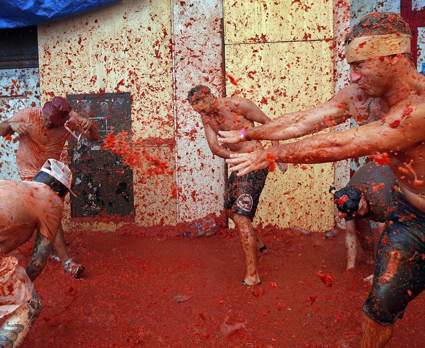 Sổ tay du lịch so tay du lich Sotaydulich Sotay Dulich Khampha Kham Pha Bui La Tomatina - “Cuộc chiến cà chua” ở Bunol, Tây Ban Nha