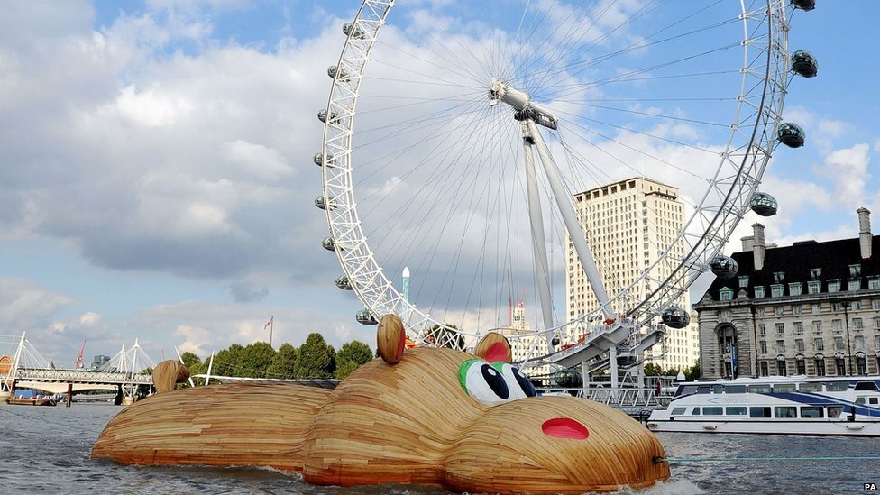 Sổ tay du lịch so tay du lich Sotaydulich Sotay Dulich Khampha Kham Pha Bui HippopoThames – hà mã khổng lồ trên dòng sông Thames