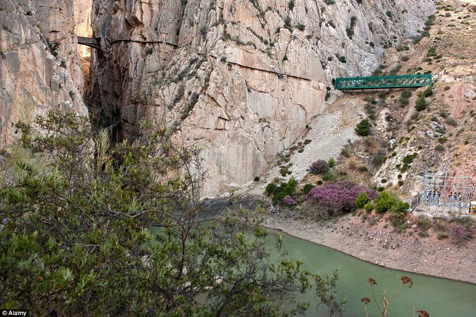 Sổ tay du lịch so tay du lich Sotaydulich Sotay Dulich Khampha Kham Pha Bui Thăm lại con đường nguy hiểm nhất thế giới El Caminito del Rey