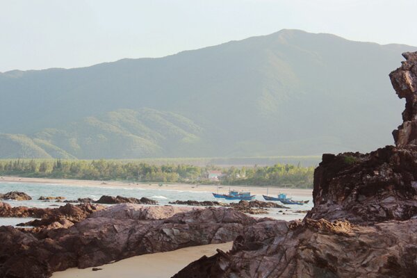 Sổ tay du lịch so tay du lich Sotaydulich Sotay Dulich Khampha Kham Pha Bui Ngỡ ngàng vẻ đẹp nguyên sơ gành đá Lộ Diêu