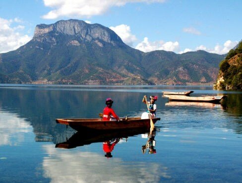 Sổ tay du lịch so tay du lich Sotaydulich Sotay Dulich Khampha Kham Pha Bui Khung cảnh thanh bình ở “Nữ Nhi Quốc”