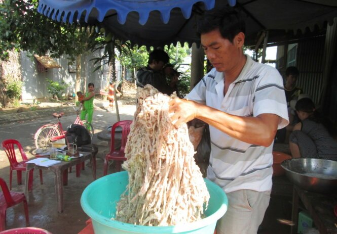 Sổ tay du lịch so tay du lich Sotaydulich Sotay Dulich Khampha Kham Pha Bui Khô rắn - Đặc sản vùng biên giới