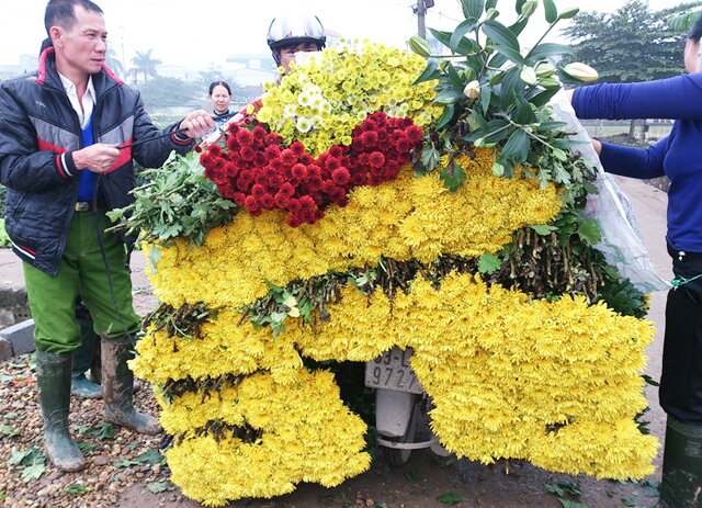 Sổ tay du lịch so tay du lich Sotaydulich Sotay Dulich Khampha Kham Pha Bui Nhộn nhịp chợ hoa Tết xứ Đoài